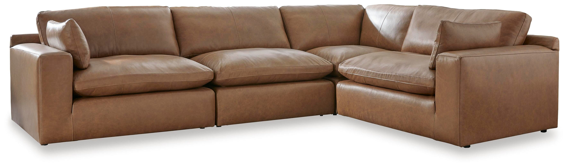 Emilia Caramel Emilia 4-Piece Sectional