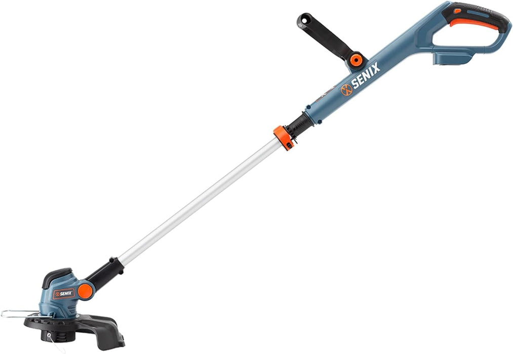 SENIX X2 20 Volt Max* Cordless Grass String Trimmer and Edger Lawn Tool, Detachable Split Shaft, 10-Inch Max Cutting Width, Tool Only, Battery Not Included (GTX2-M-0) - new