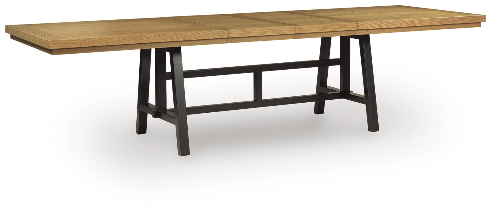 Galliden Black/Brown RECT Dining Room EXT Table