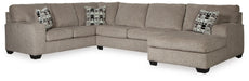 Ballinasloe Platinum Ballinasloe 3-Piece Sectional with Chaise