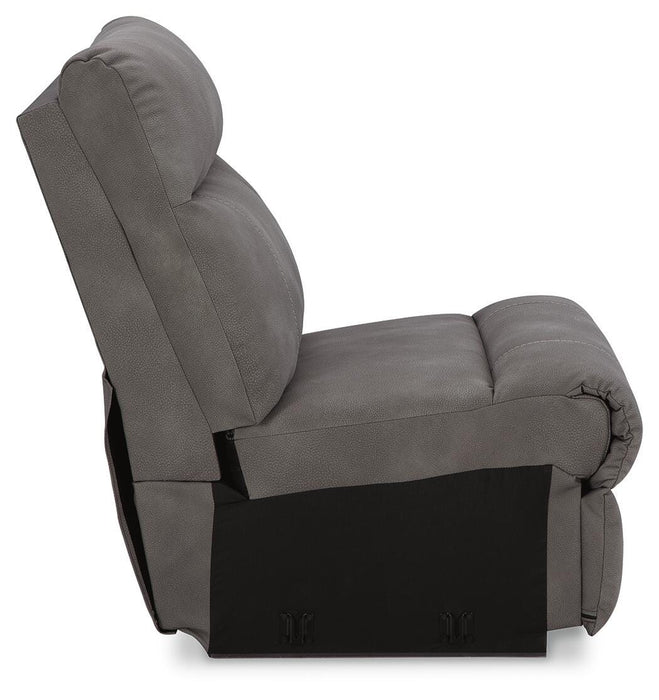 Next-Gen Durapella Slate Next-Gen Durapella 5-Piece Power Reclining Sectional