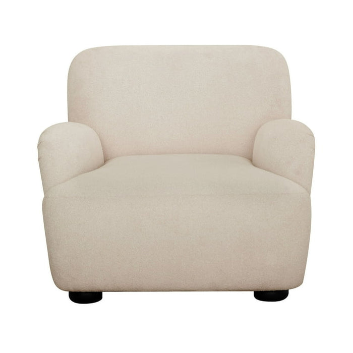 Better Homes & Gardens Waylen Accent Chair, by Dave & Jenny Marrs, Cream Boucle - new