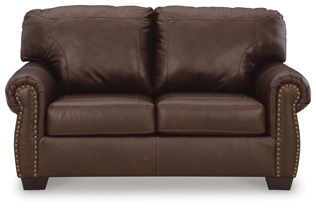 Colleton Dark Brown Living Room Collection