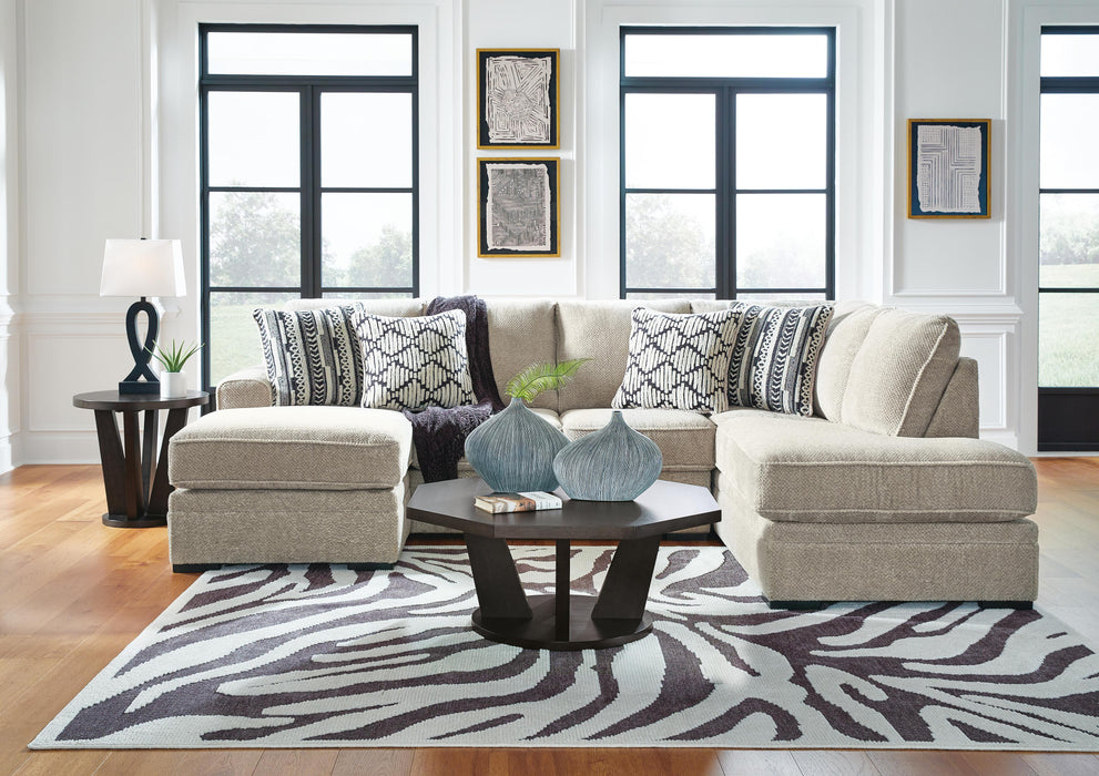 Calnita Sisal Calnita 2-Piece Sectional with Chaise