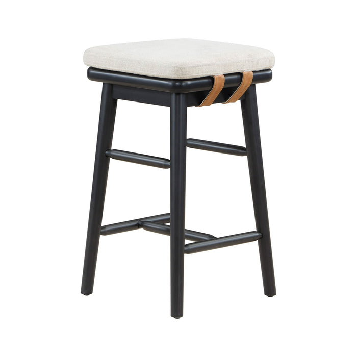 Better Homes & Gardens Springwood Barstool, Set of 2, Charcoal Finish - new