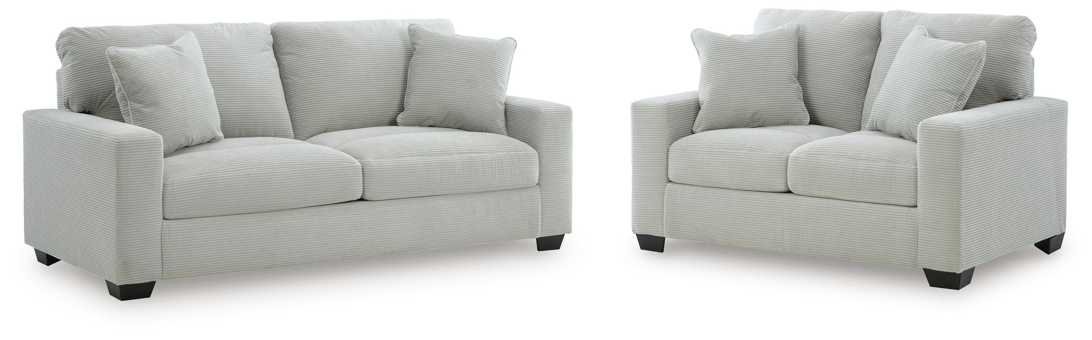 Amesley Smoke Amesley Sofa and Loveseat
