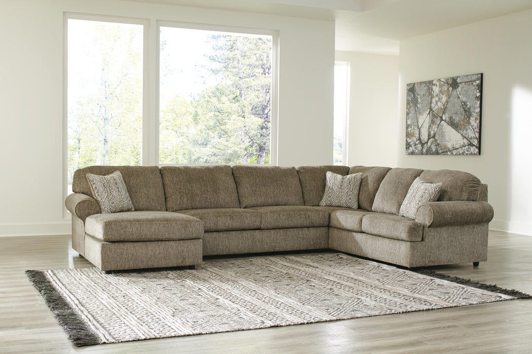 Hoylake Chocolate Hoylake 3-Piece Sectional with Chaise