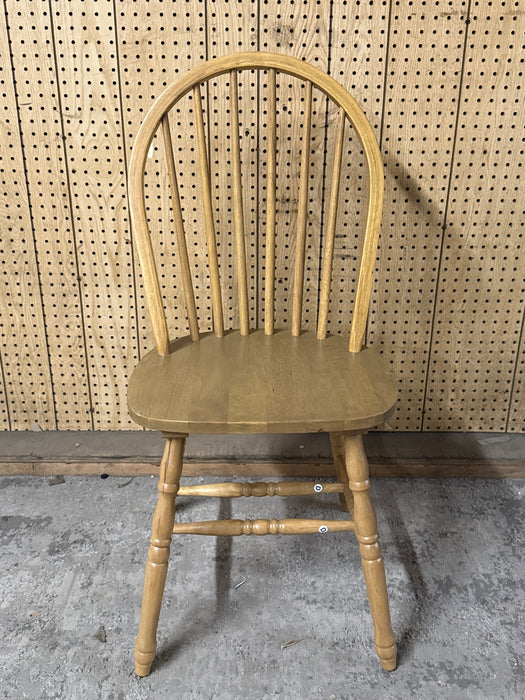 Better Homes and Gardens Autumn Lane Windsor Solid Wood Dining Chairs, Light Honey Finish - new