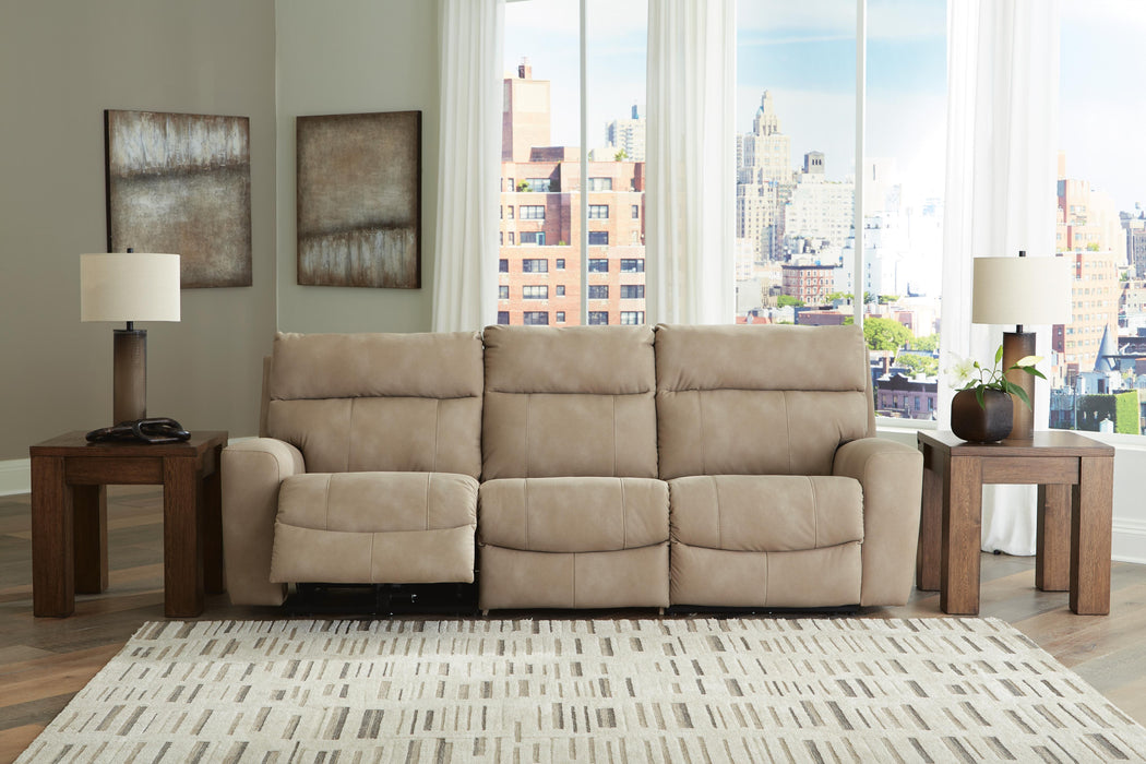 Next-Gen Durapella Sand Next-Gen Durapella 3-Piece Power Reclining Sectional Sofa