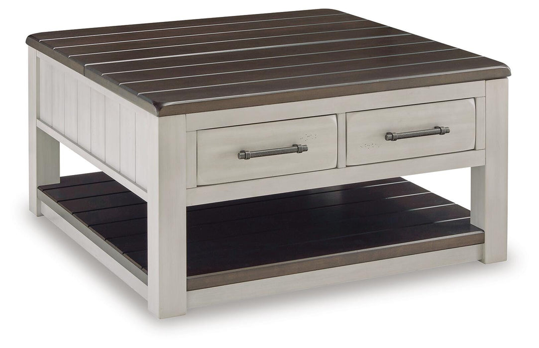 Darborn Gray/Brown Lift Top Cocktail Table