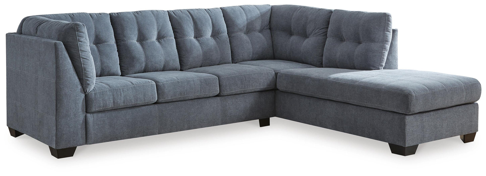Marleton Denim Marleton 2-Piece Sectional with Chaise