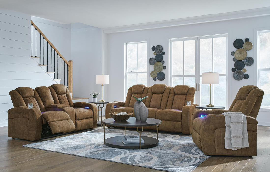 Wolfridge Brindle Wolfridge Sofa, Loveseat and Recliner