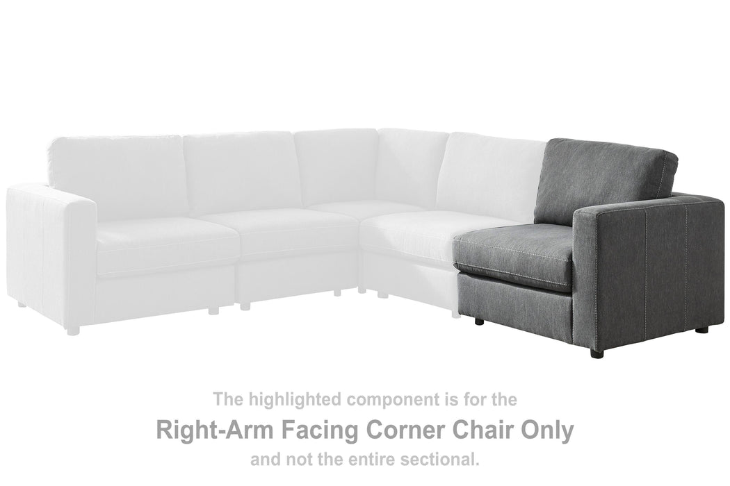 Candela Charcoal Living Room Collection