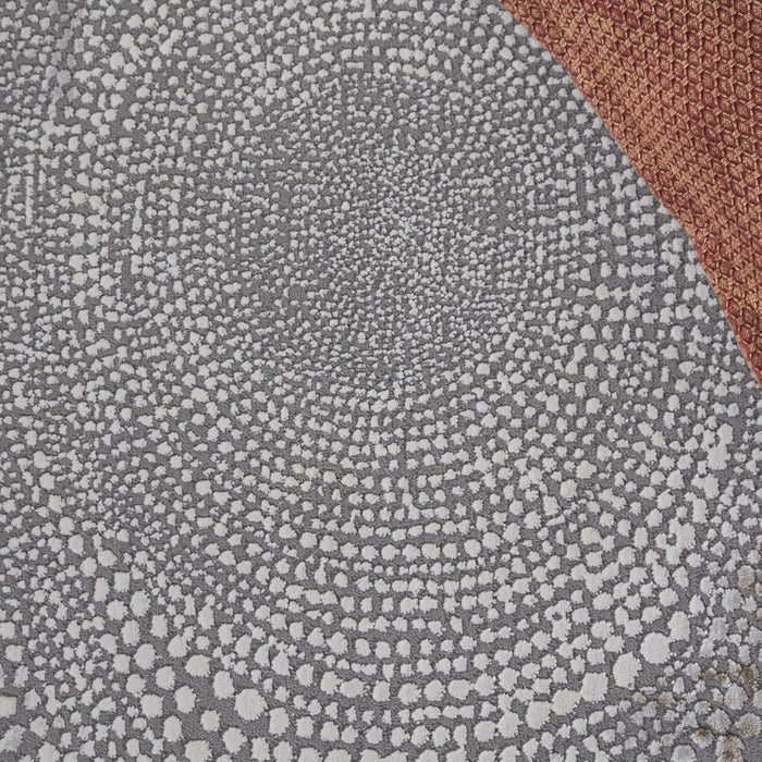 SAFAVIEH Meadow Collection Area Rug - 5'3" x 7'6", Brown/Ivory, Geometric Design, Ideal for High Traffic Areas in Living Room, Bedroom, Dining (MDW333T) - new