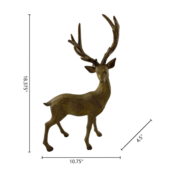 Member's Mark Deer and Tree Décor, Set of 5 - open_box