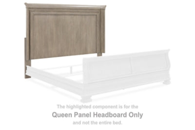 Lexorne Gray Queen Panel Headboard