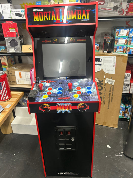 Arcade1UP Mortal Kombat II Deluxe Arcade Game - open_box