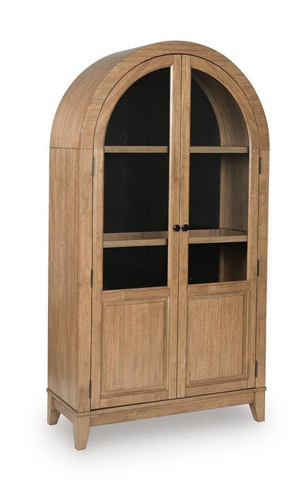 Dagandale Natural/Black Accent Cabinet