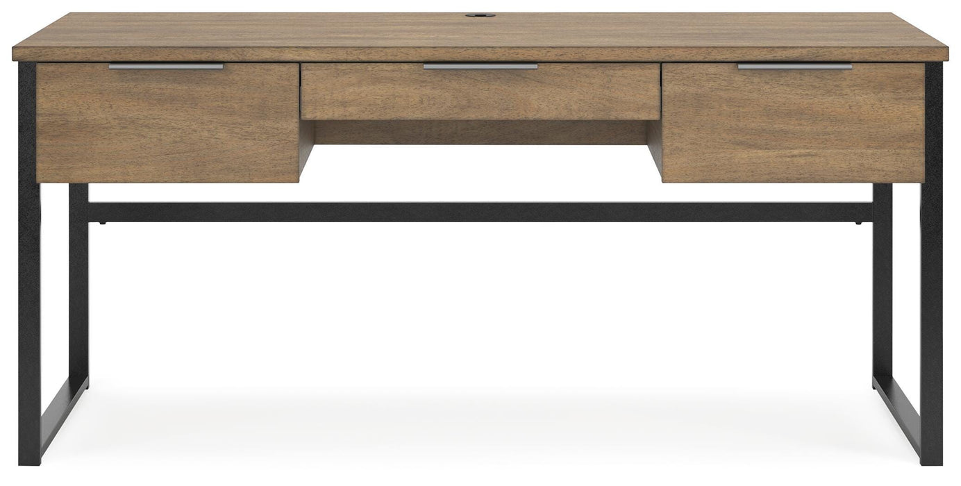 Montia Light Brown Home Office Desk