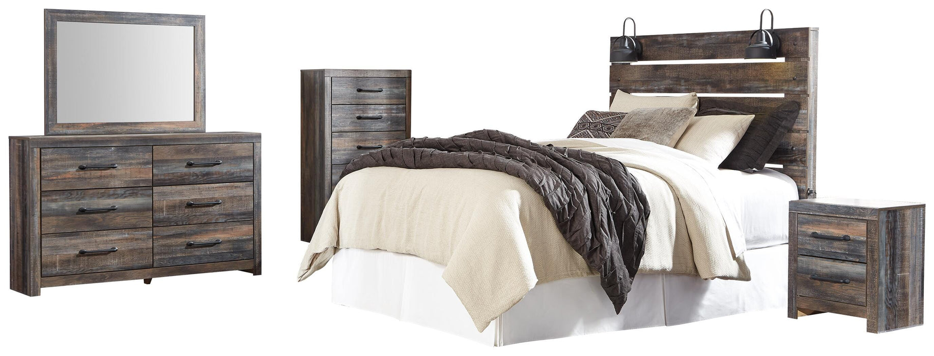 Drystan Multi Panel Bedroom Collection
