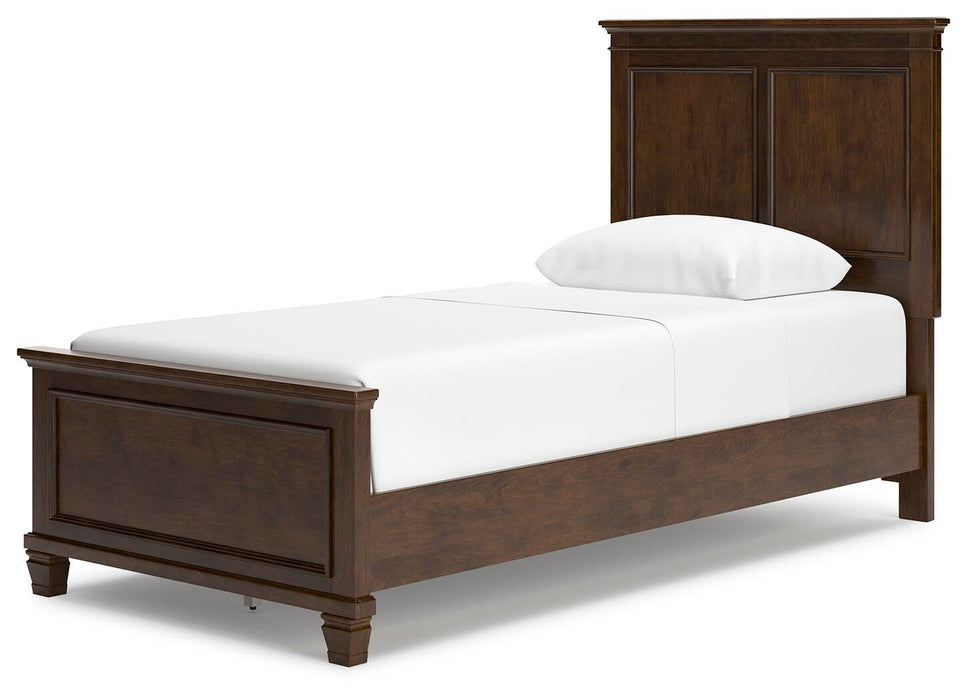 Danabrin Brown Danabrin Twin Panel Bed