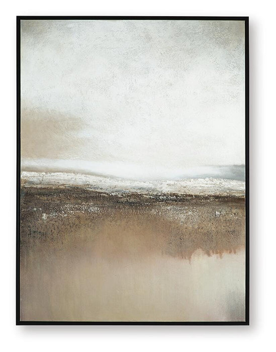 Siaking Brown/Gray/White Wall Art