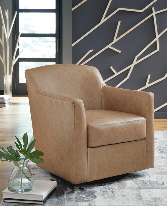 Bradney Tumbleweed Swivel Accent Chair