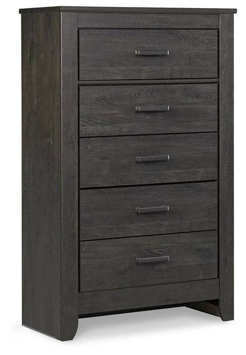Brinxton Charcoal Five Drawer Chest