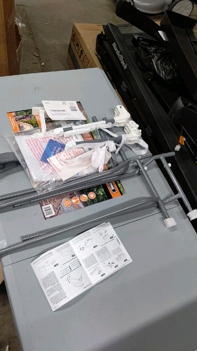 Regalo Swing Down Bed Rail Guard, with Reinforced Anchor Safety System - open_box