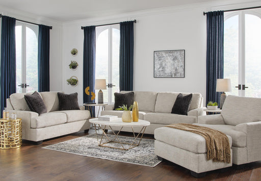Vayda Pebble Vayda Sofa, Loveseat, Chair and Ottoman