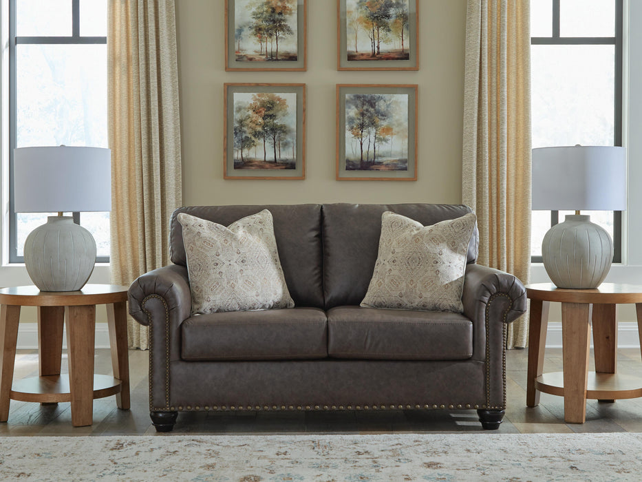 Roxmere Umber Loveseat