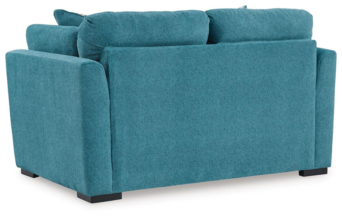 Keerwick Teal Keerwick Loveseat