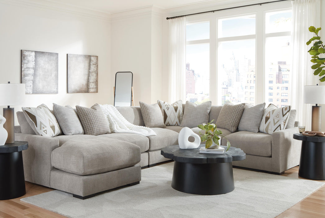 Aslan Court Flax Aslan Court 6-Piece Sectional with Chaise