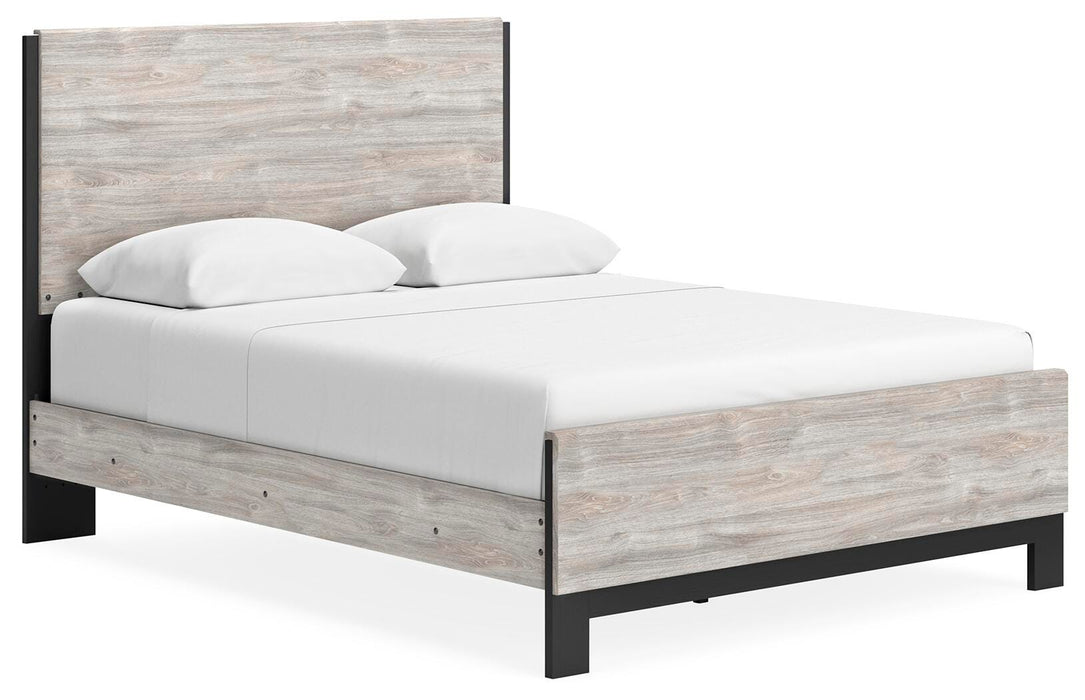 Vessalli Gray Vessalli Queen Panel Bed