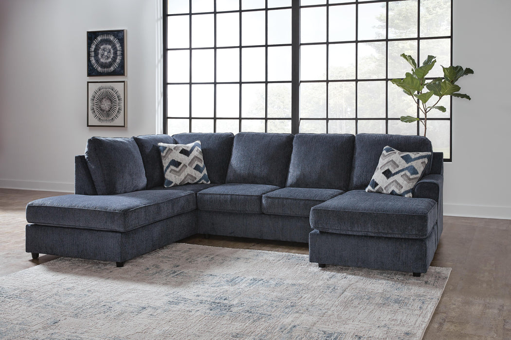 Albar Place Cobalt Albar Place 2-Piece Sectional