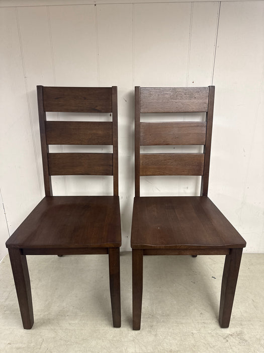 Crosley Furniture Joanna 2-Piece Ladder-Back Dining Chair Set- 2 Ladder-Back Chairs - new