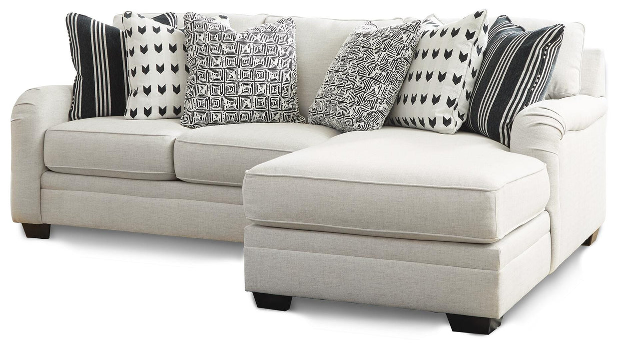 Huntsworth Dove Gray Huntsworth 2-Piece Sectional with Chaise