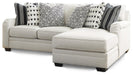 Huntsworth Dove Gray Huntsworth 2-Piece Sectional with Chaise