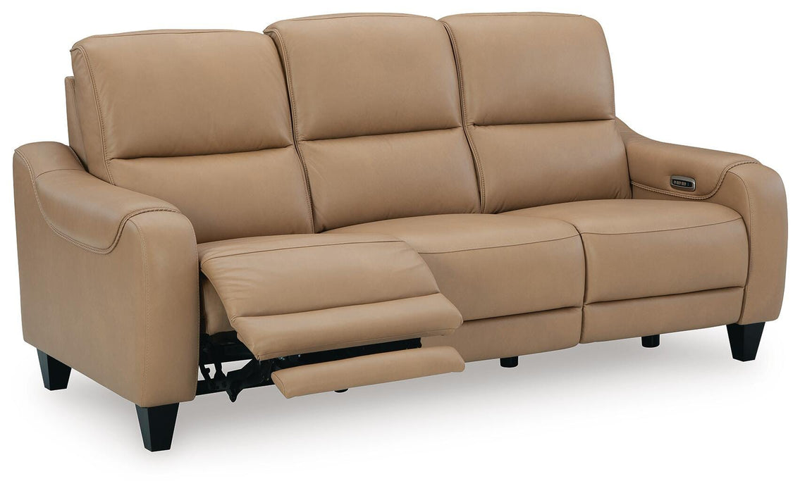 Mosswell Toffee Mosswell Power Reclining Sofa