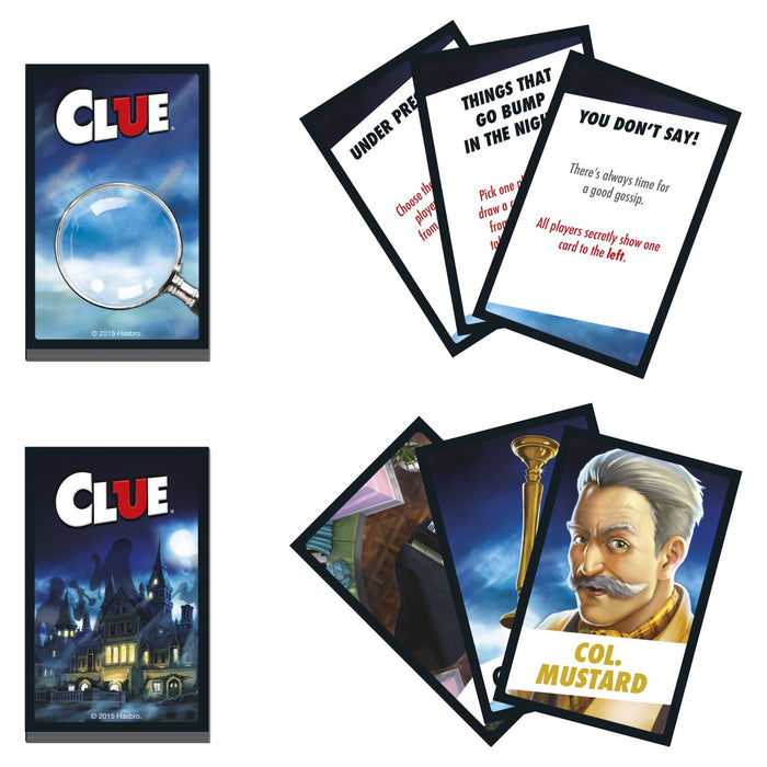 Clue Board Game, Mystery Game for Kids Ages 8 and Up, Family Games for 2-6 Players - new