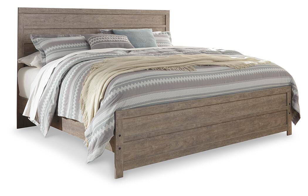 Culverbach Gray Culverbach King Panel Bed