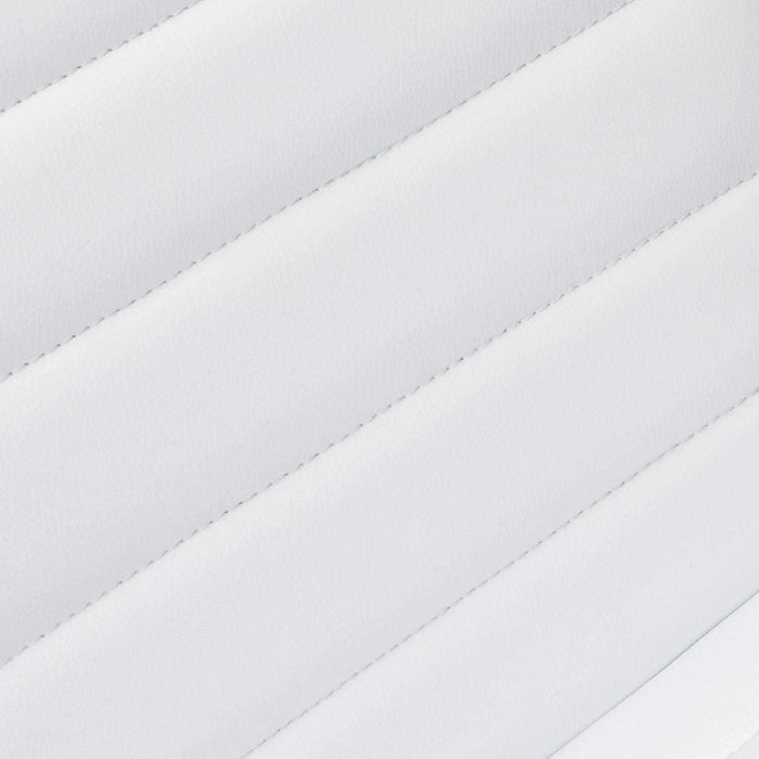 Homall Mid Back Task Chair,Low Back Leather Swivel Office Chair,Computer Desk Chair Retro with Armless Ribbed (White) - new