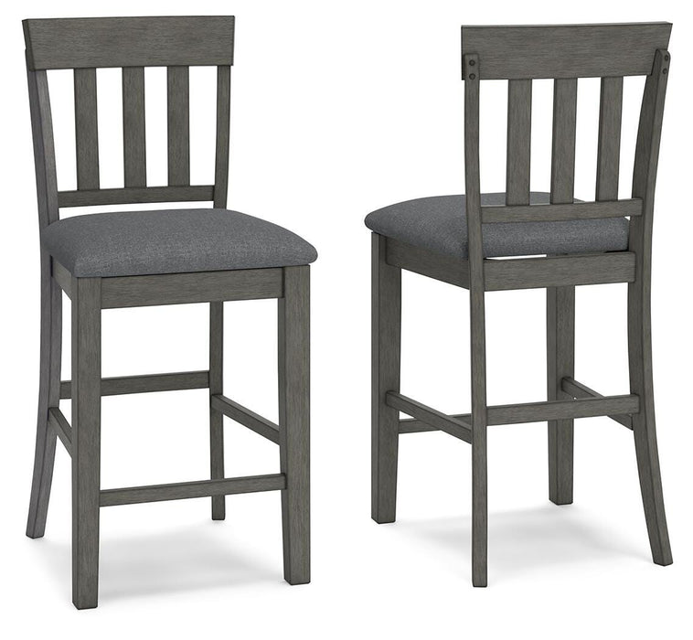 Hallanden Two-tone Gray Dining Collection