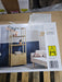 72.25" Scandi Bookcase with Three Shelves And Cabinet Storage Natural - Room Essentials™