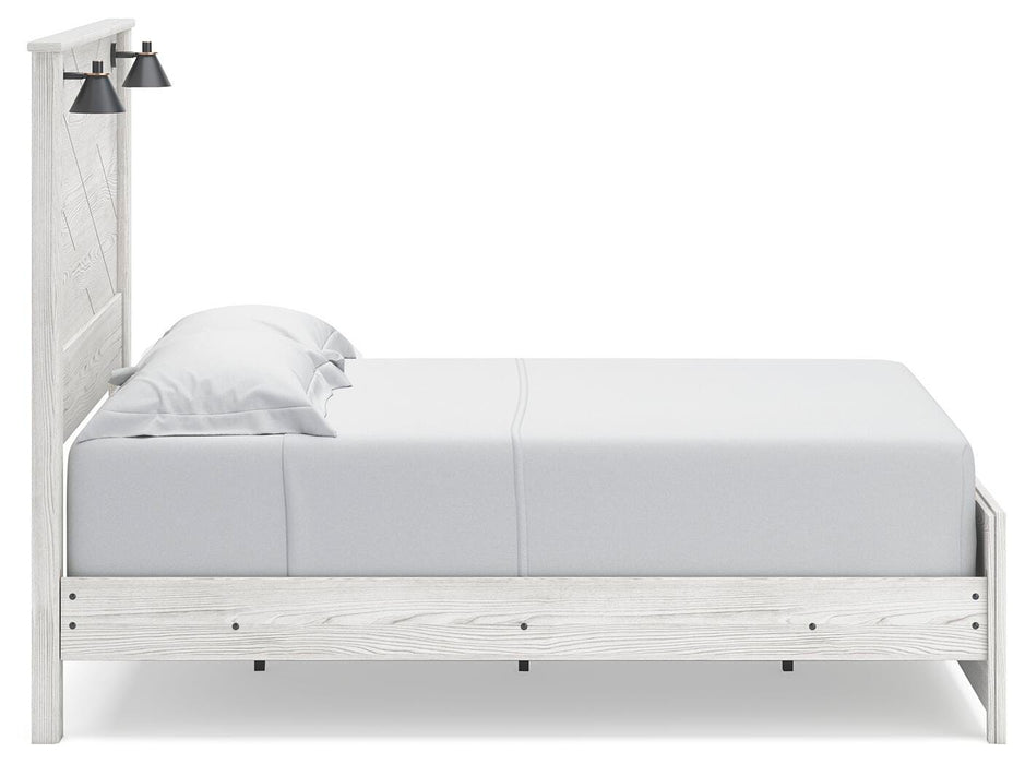 Gerridan White/Gray Gerridan Queen Panel Bed