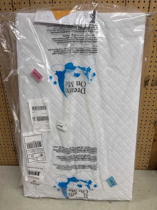 Dream on Me Holly 3 Mini / Portable Waterproof Fiber Crib Mattress - open_box