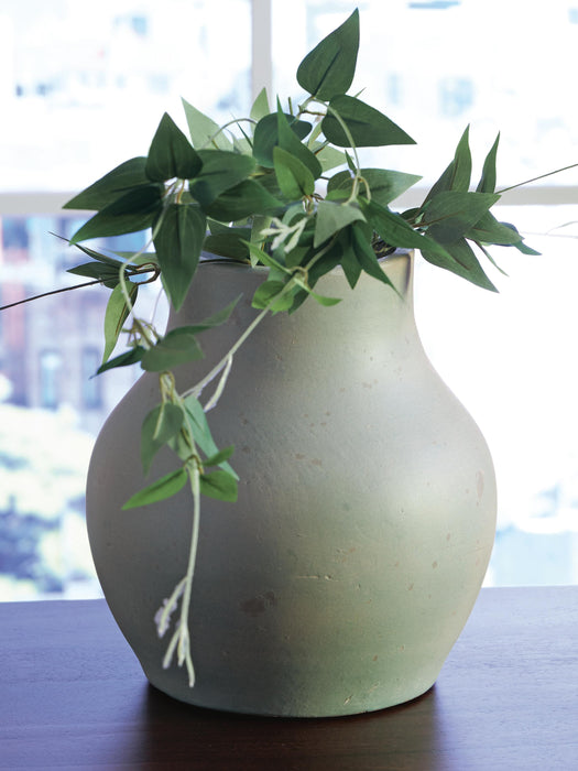 Baychester Antique Green Vase