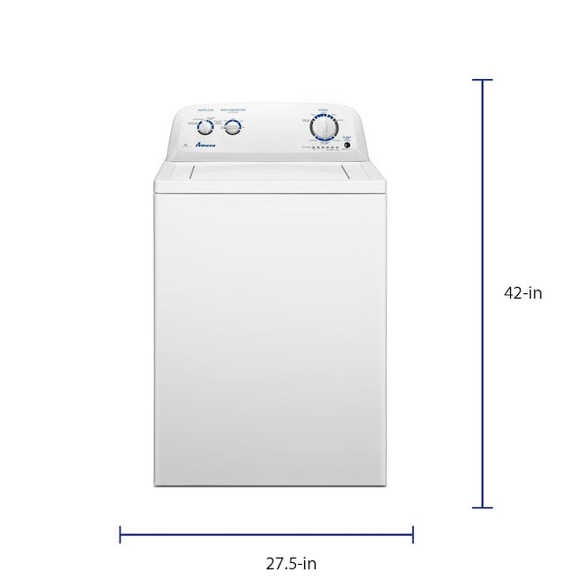 Amana Agitator Small ( 3.5-cu ft ) Top-Load Washer ( White ) - used_good