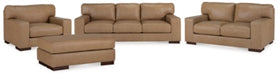 Lombardia Tumbleweed Lombardia Sofa, Loveseat, Chair and Ottoman