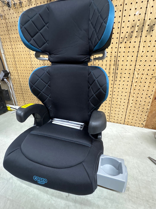 Cosco Kids Pronto Trend Belt-Positioning Booster Car Seat, Spindrift, Toddler, Unisex - open_box